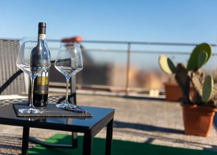 Apartmán Con Incantevole Terrazza Řím